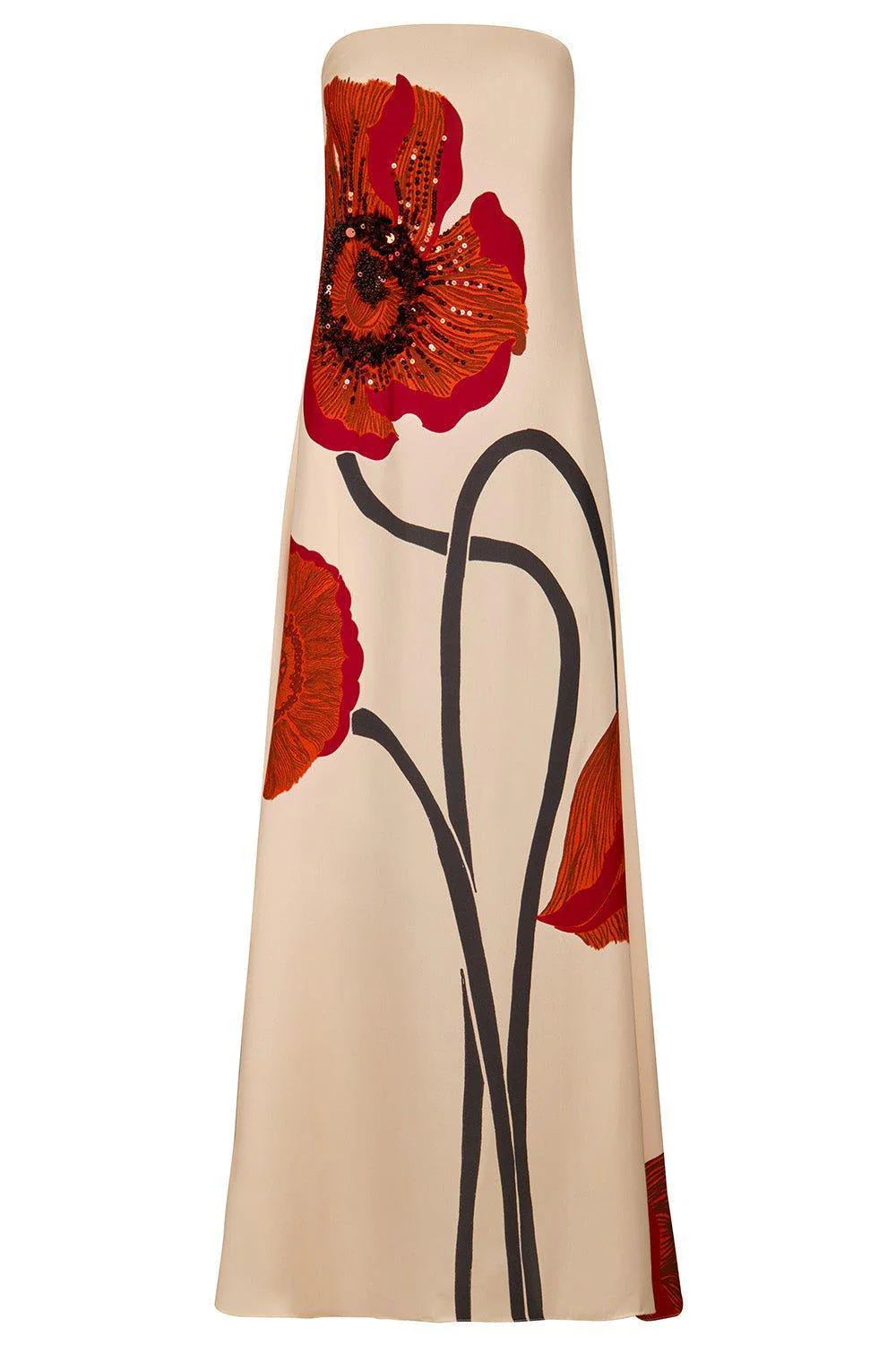 Red Petals Dress