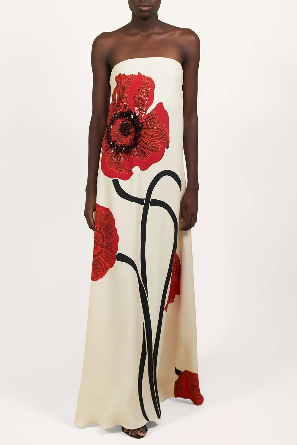 Red Petals Dress - Image 3