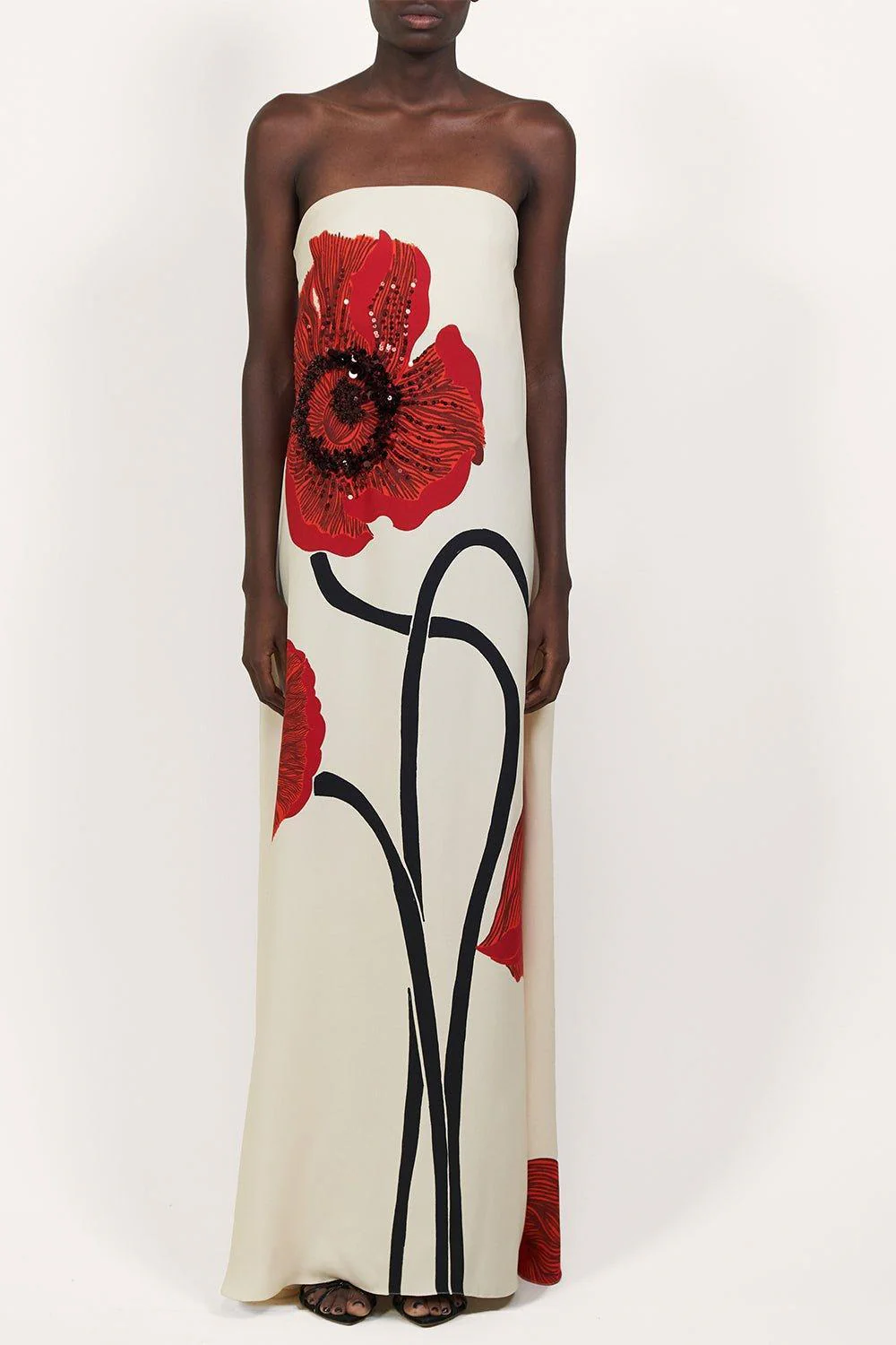 Red Petals Dress - Image 5
