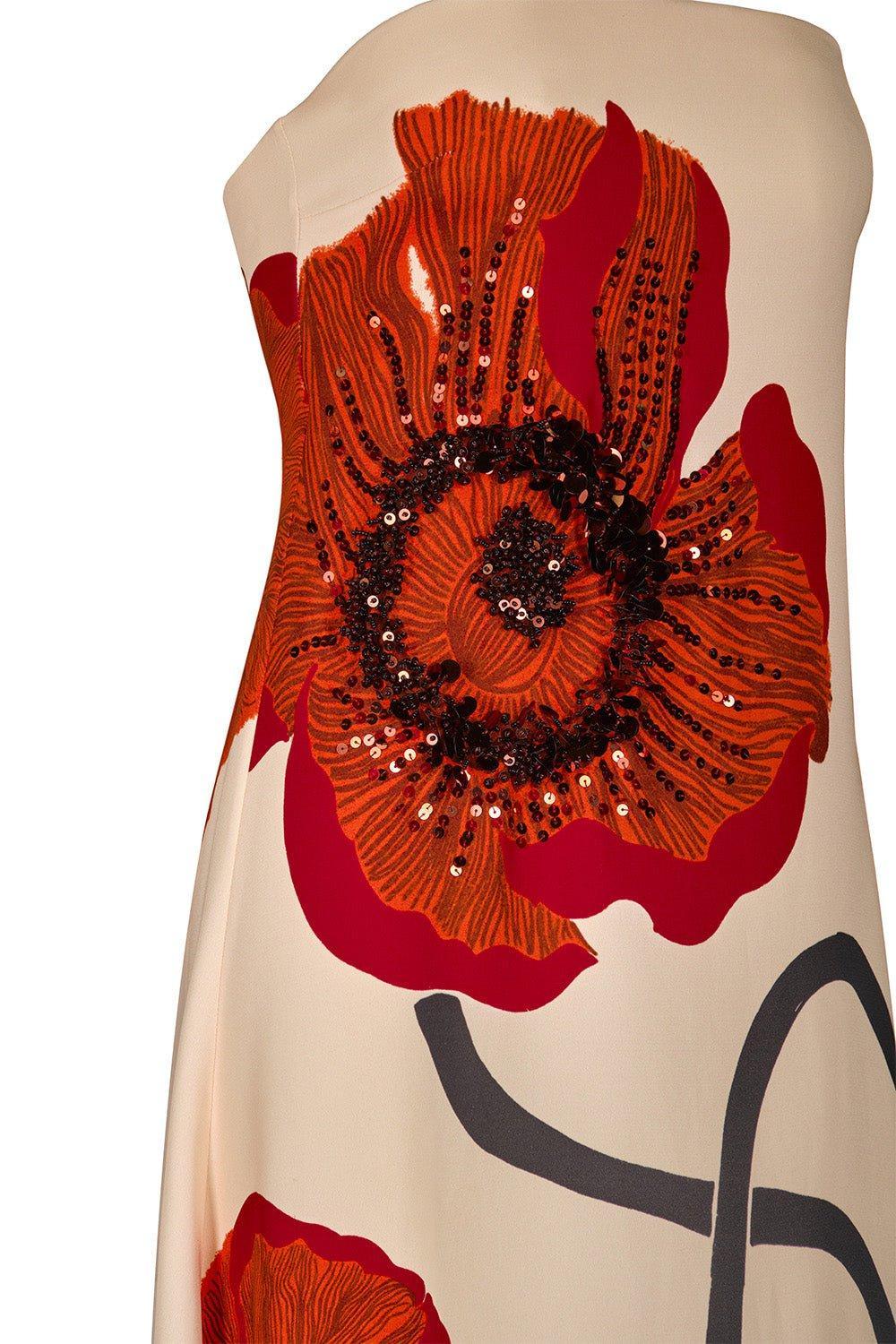 Red Petals Dress - Image 7