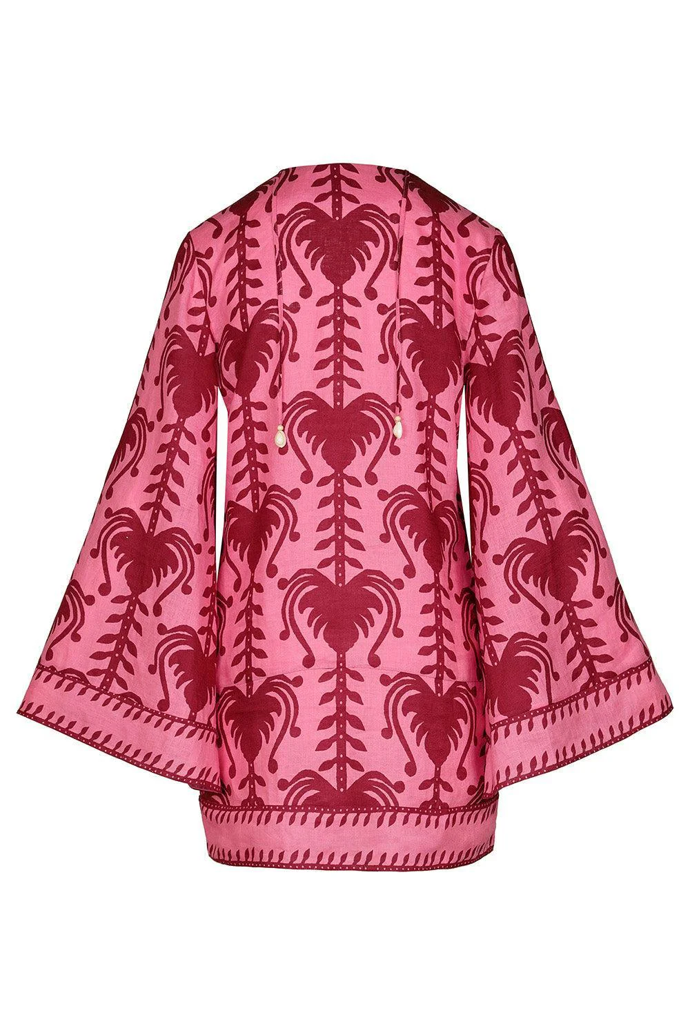 Wild Savannah Tunic Dress - Pink Cherry - Image 3