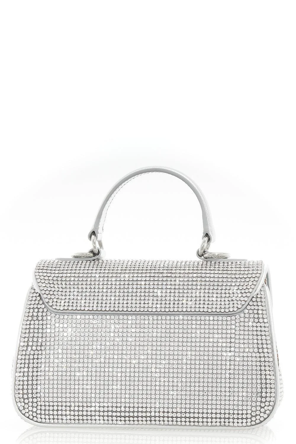 Bow Top Handle Fullbead Clutch - Image 6