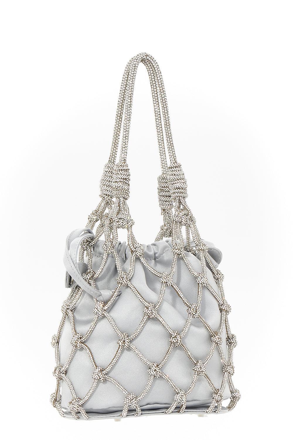 Crystal Net Pouch - Silver Rhine - Image 5