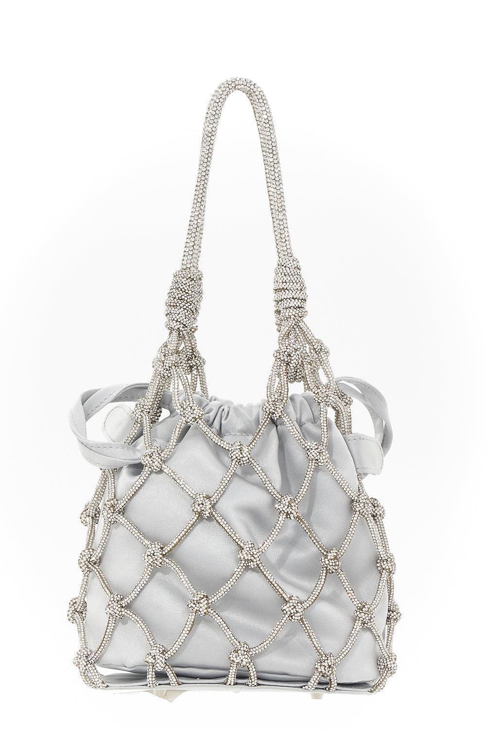 Crystal Net Pouch - Silver Rhine - Image 7