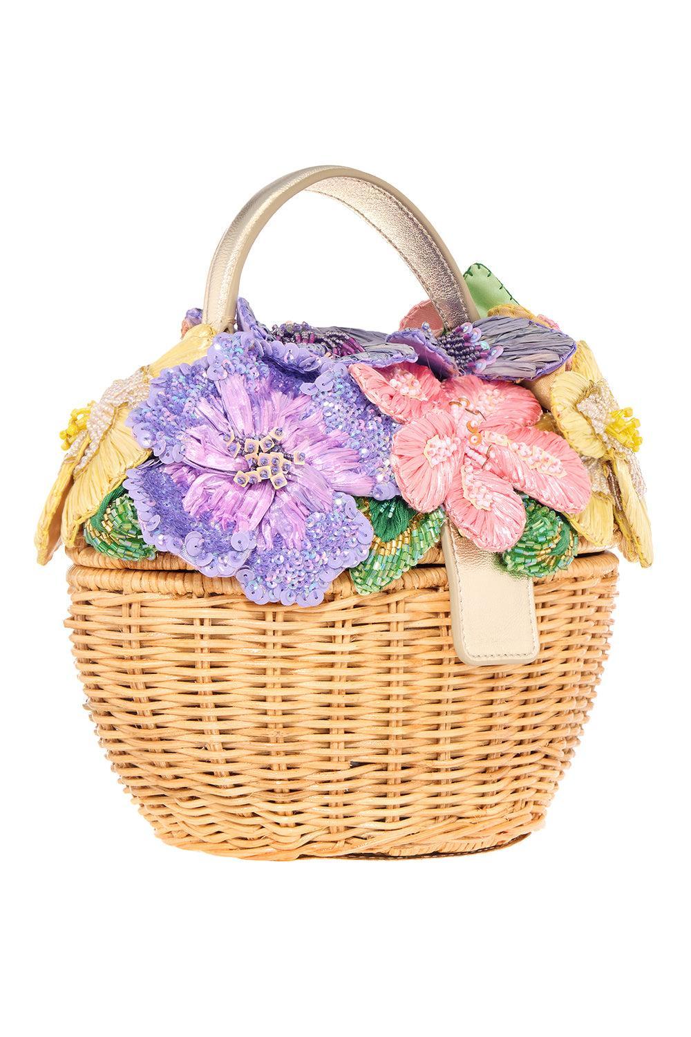 Dorothy Flower Basket Bag - Image 6