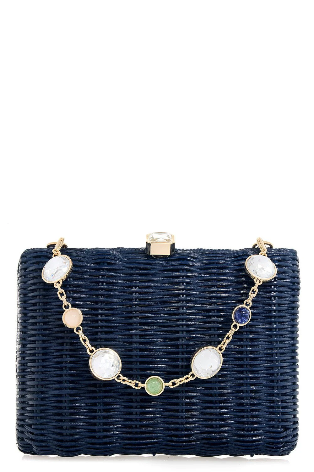 Hailey Bag - Champagne Navy