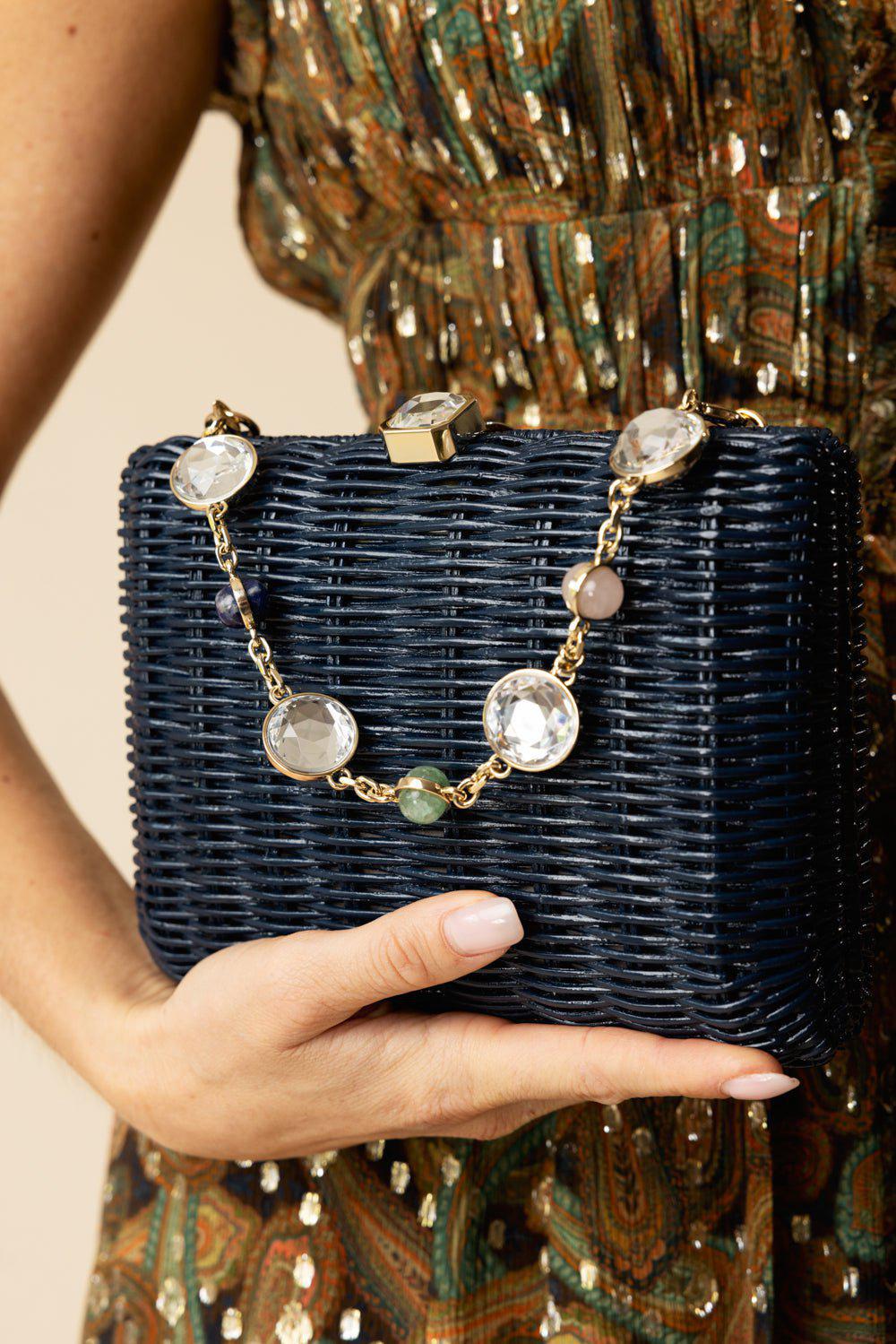 Hailey Bag - Champagne Navy - Image 2
