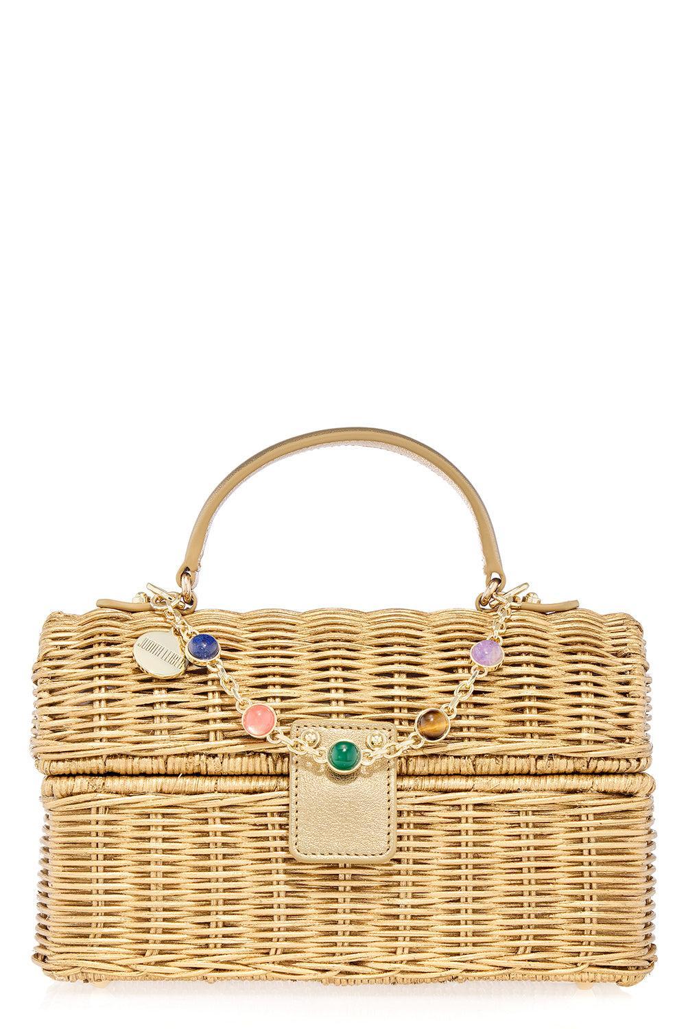 Isla Basket Natural Stones