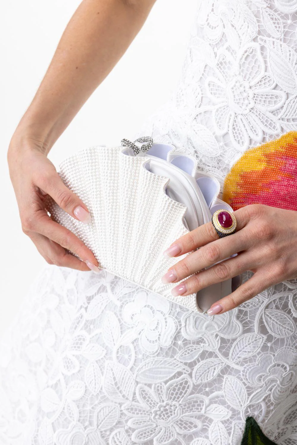 Origami Fan Clutch - Spear - Image 2