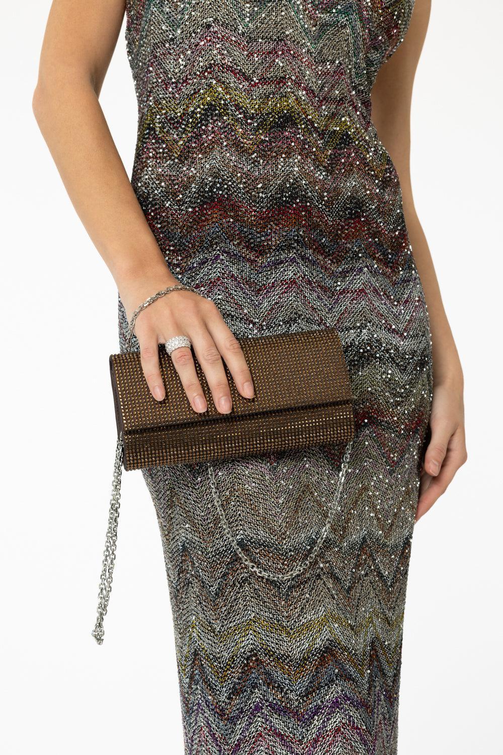 Perry Clutch - Chocolate - Image 2