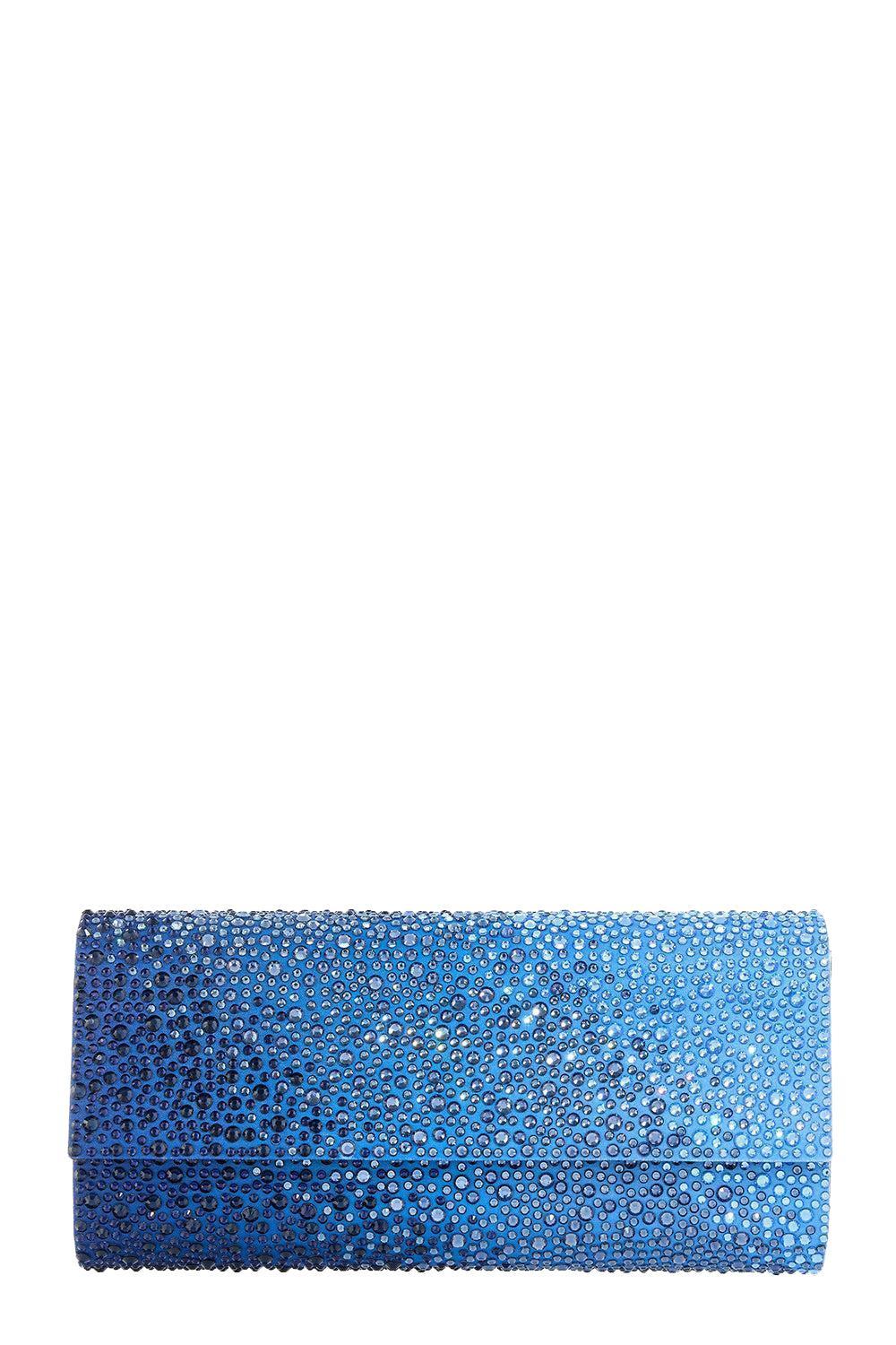 Perry Clutch - Silver Blue