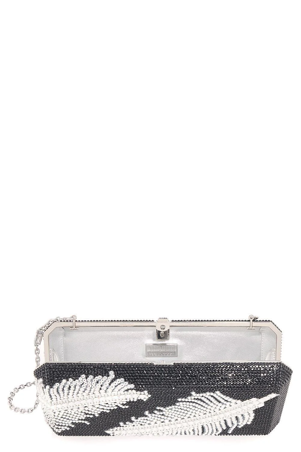 Slim Rectangle Clutch - Plume Black - Image 5