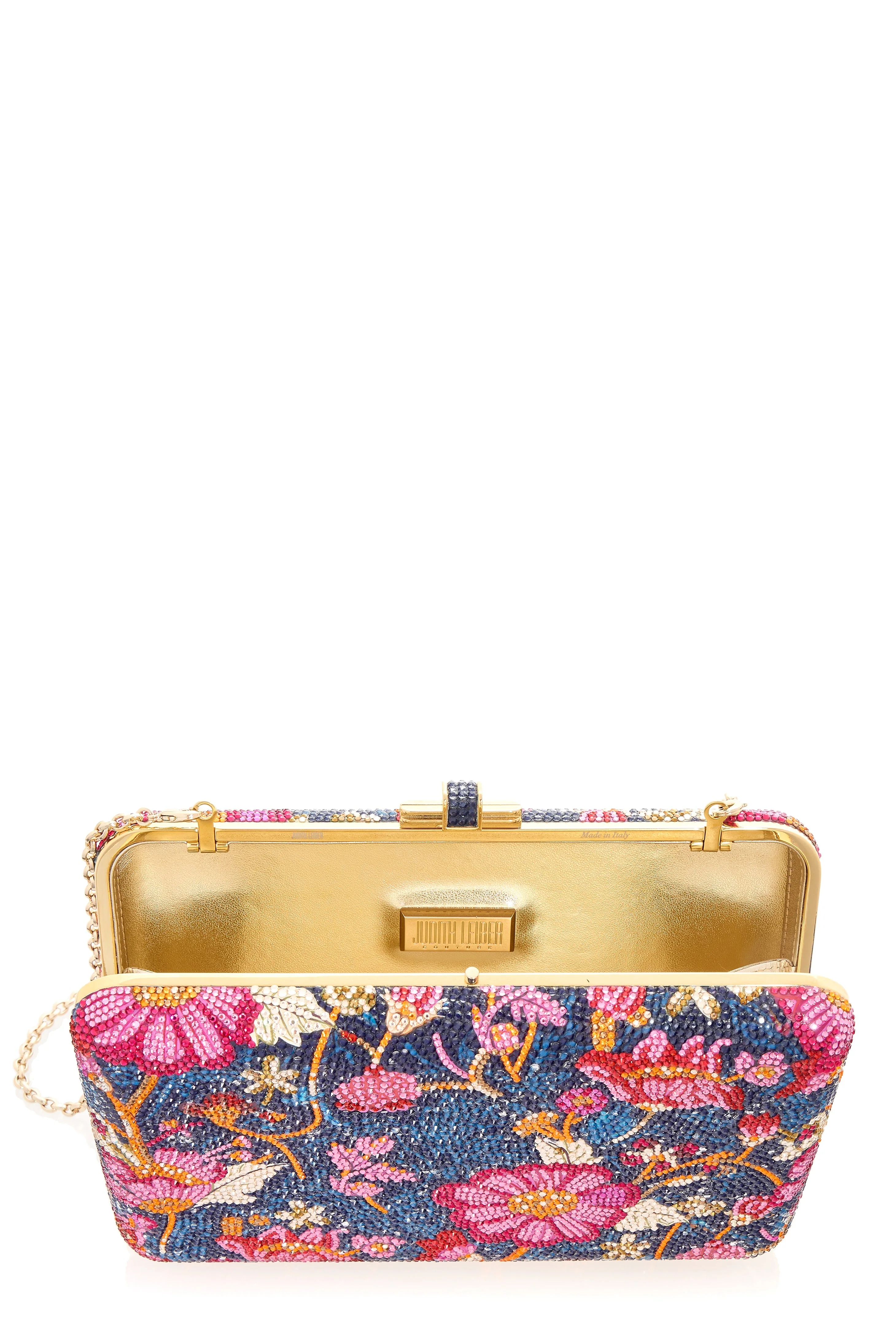 Slim Slide Clutch - Champagne Dark Indigo - Image 5