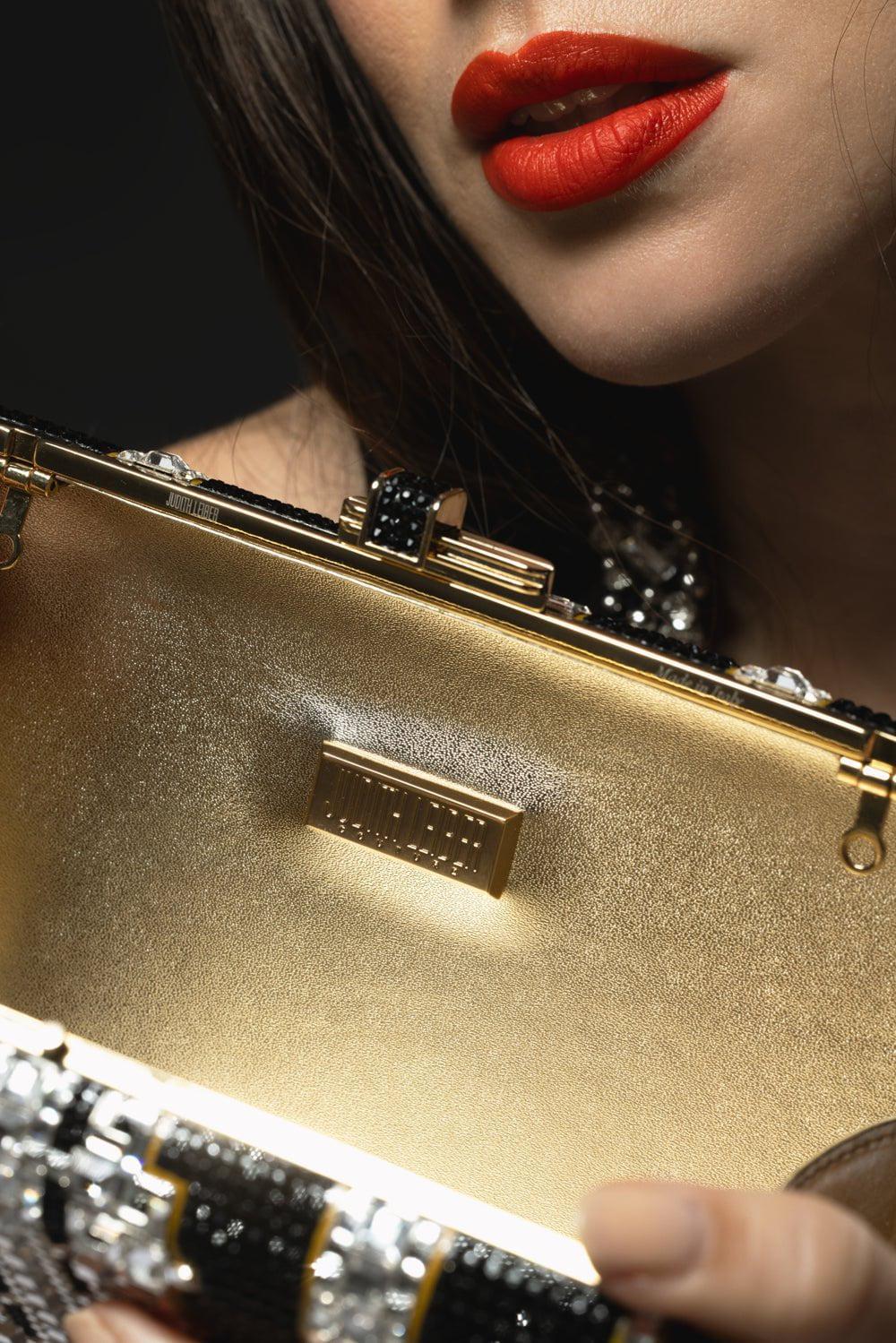 Slim Slide Clutch - Champagne Jet Multi - Image 3