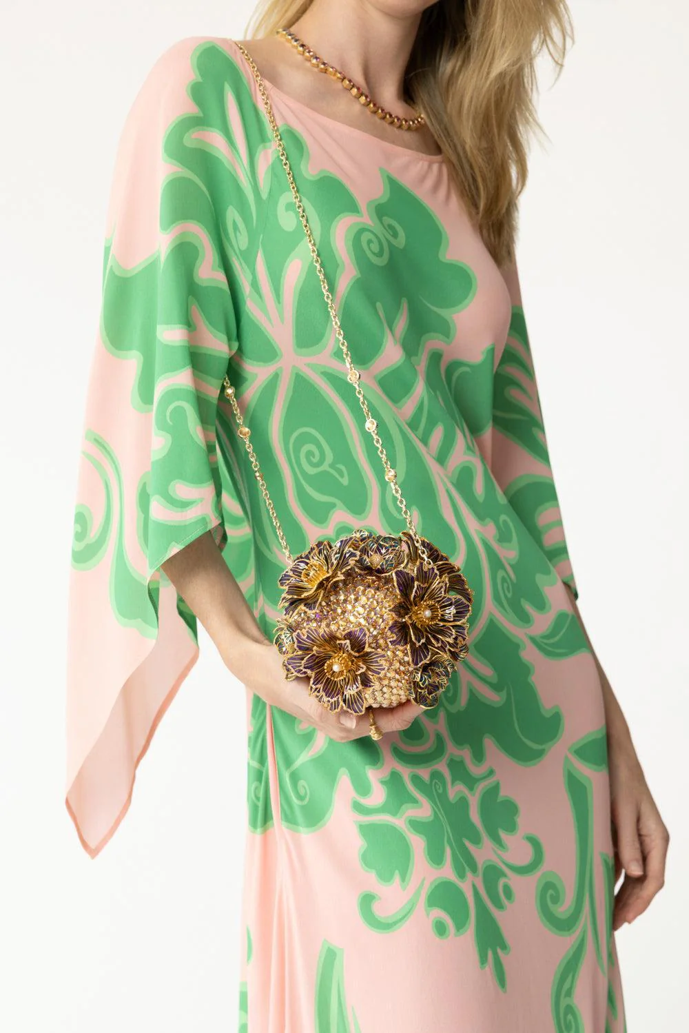 Sphere Glass Flowers Bag - Image 4