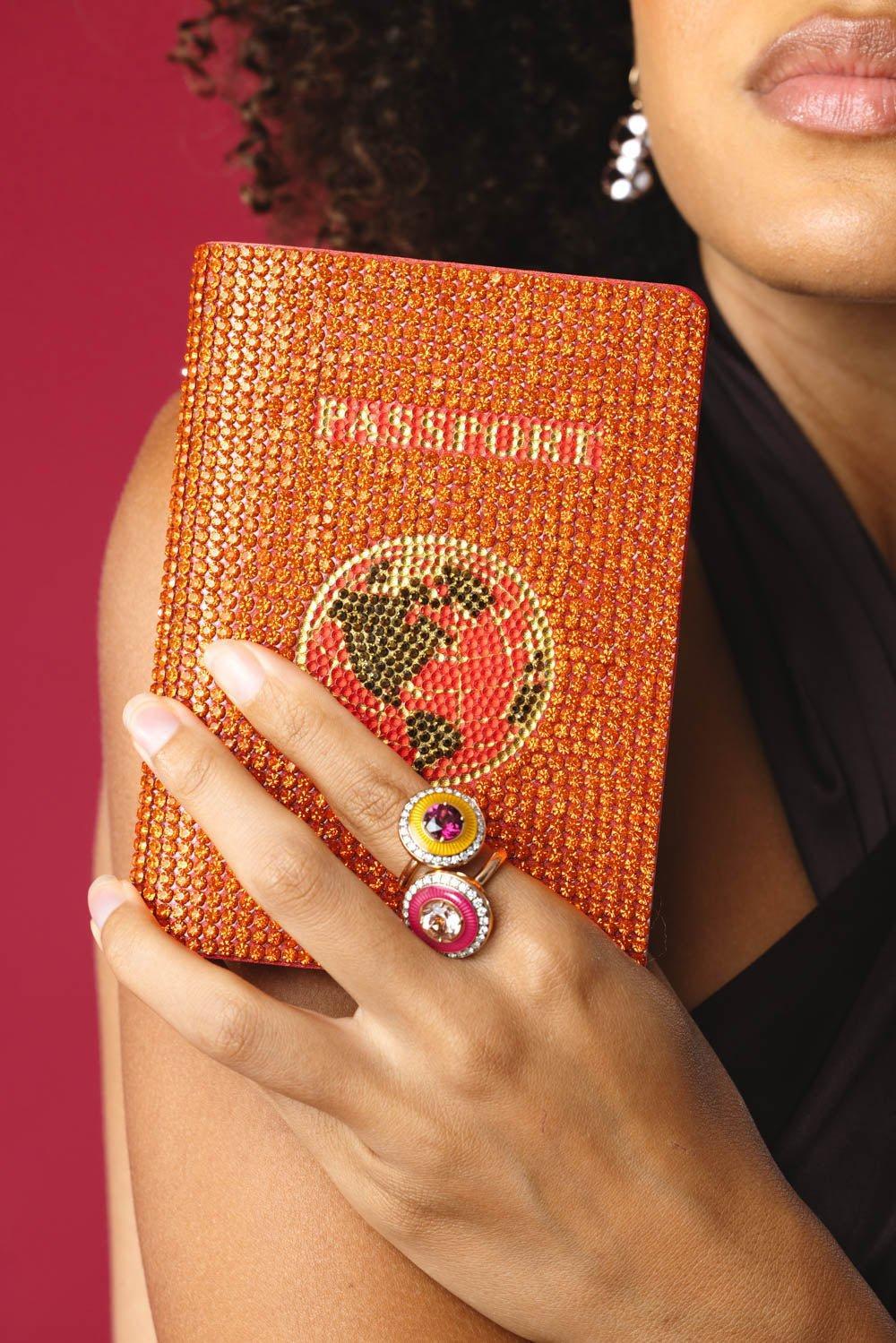 Travel Passport Holder - Hyacinth - Image 2
