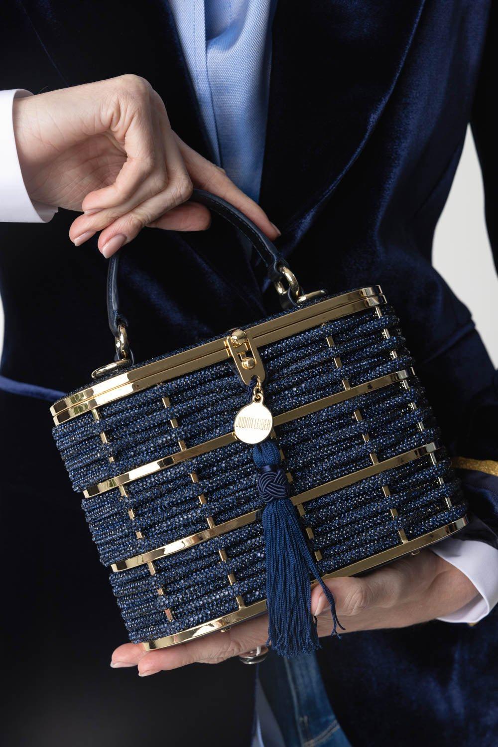 Willow Top Handle Bag - Champagne Indigo - Image 3
