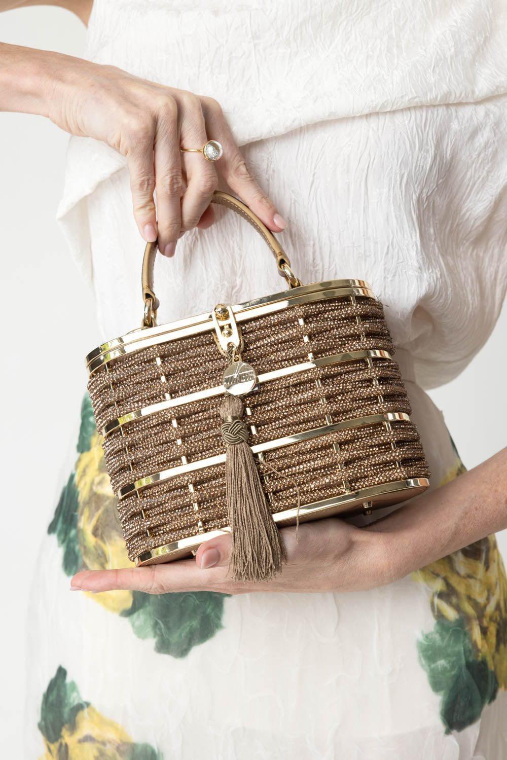 Willow Top Handle Bag - Champagne Topaz - Image 3