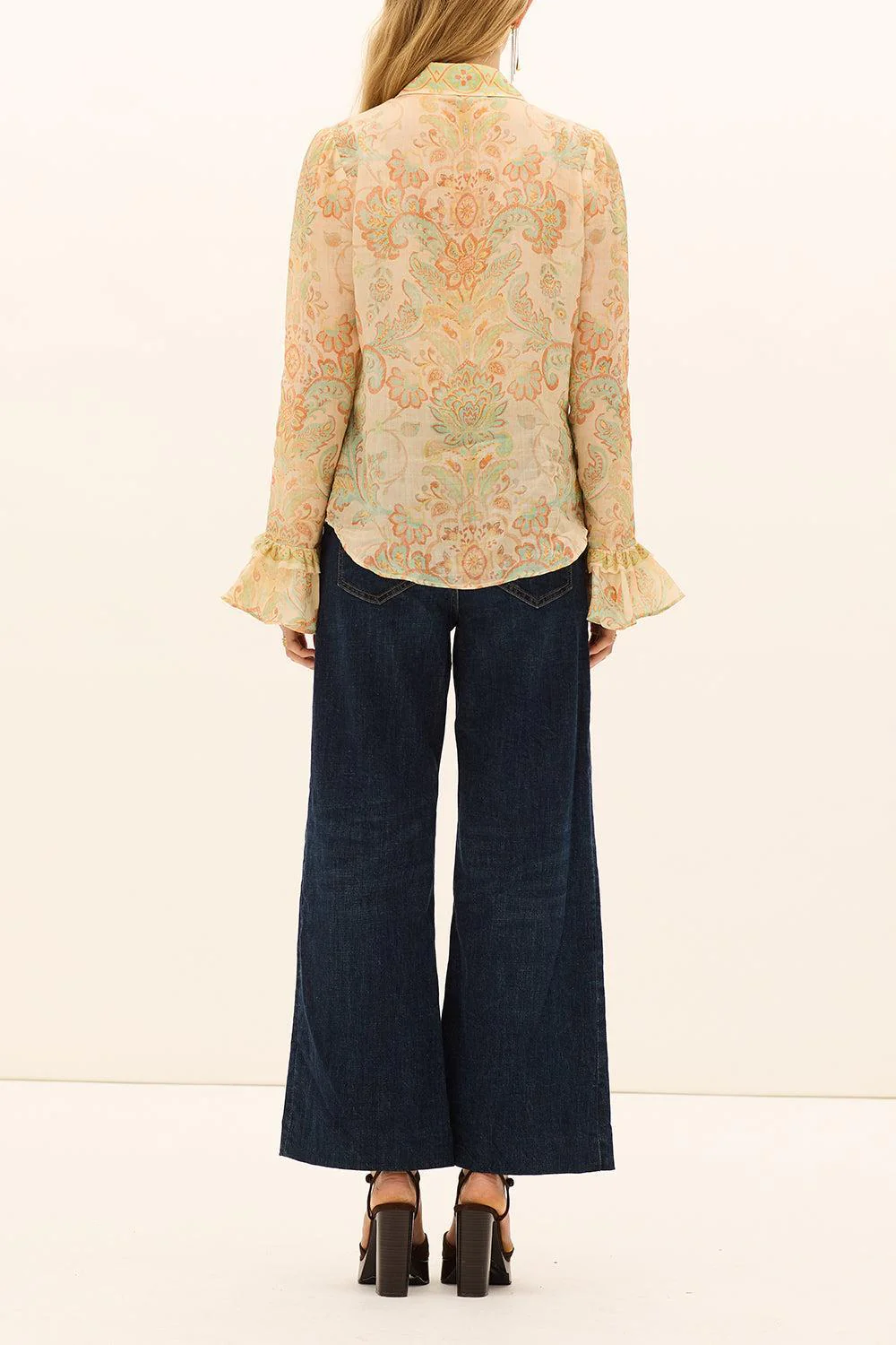 Fiordaliso Frill Blouse - Image 7