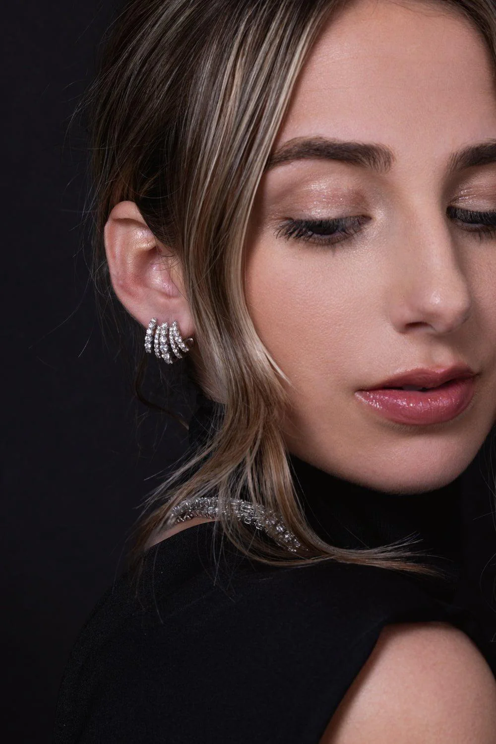 American Beauty 5 Diamond Earrings