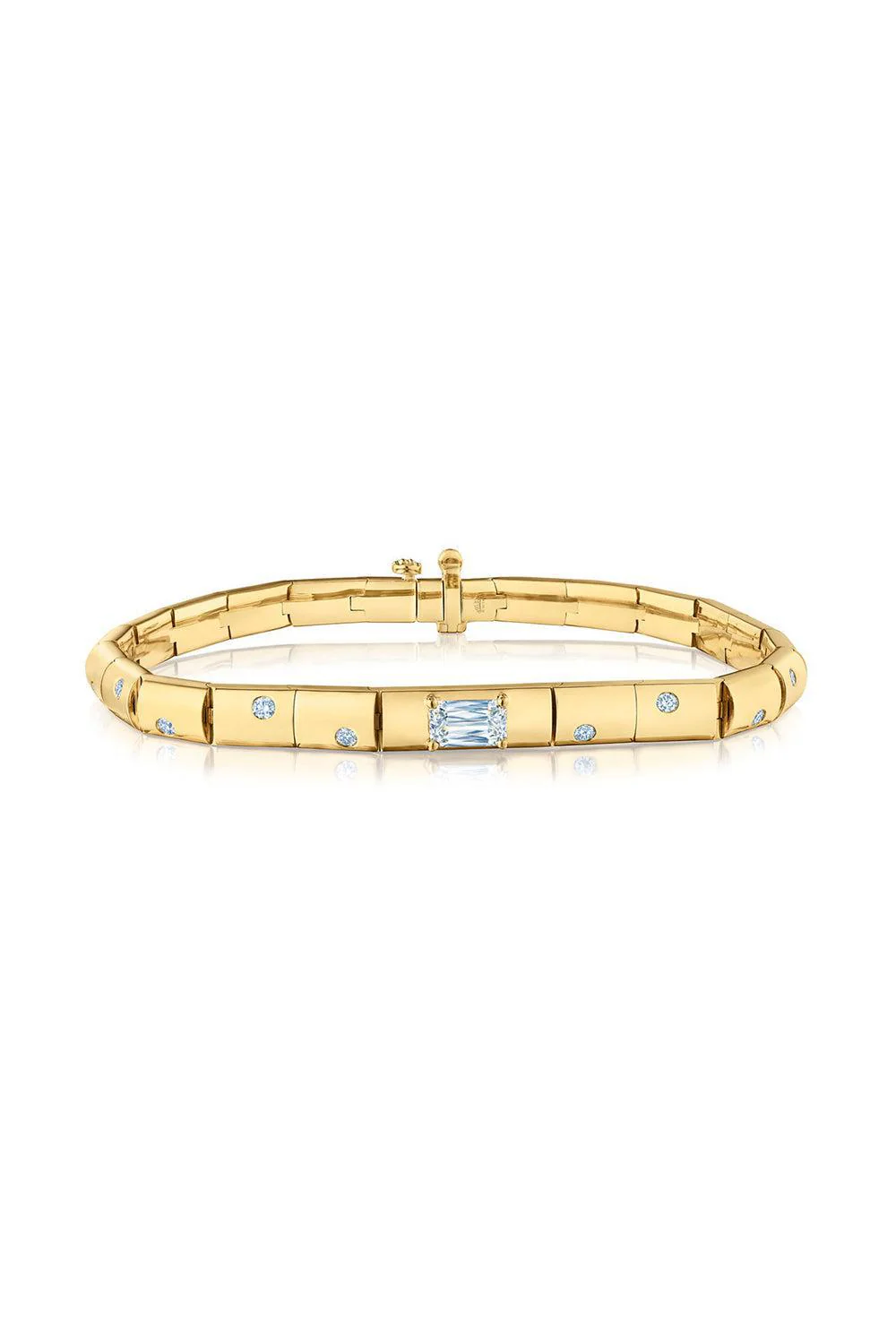 Cobblestone Diamond Accent Bracelet