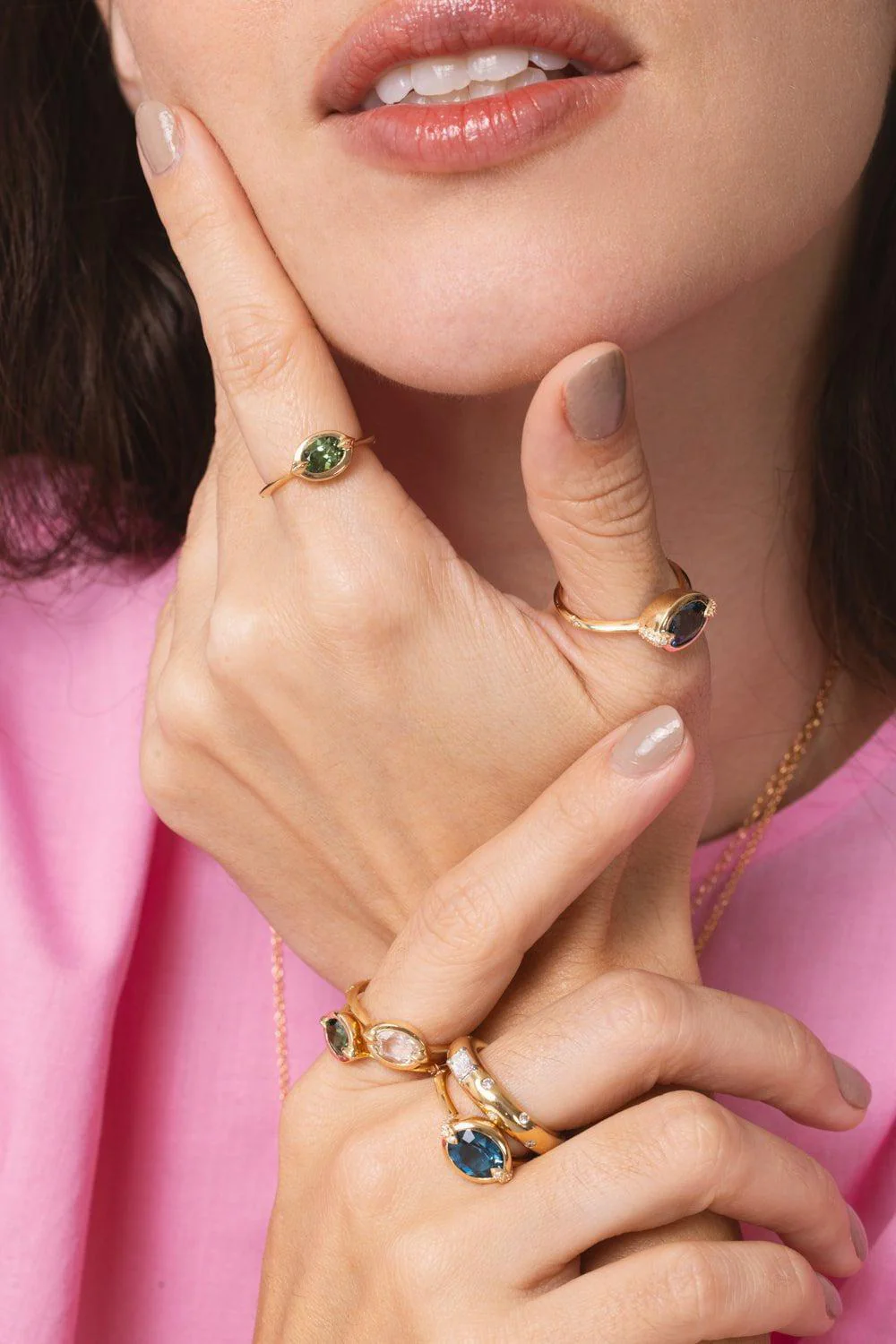 Cobblestone Wide Band Ring - Image 3