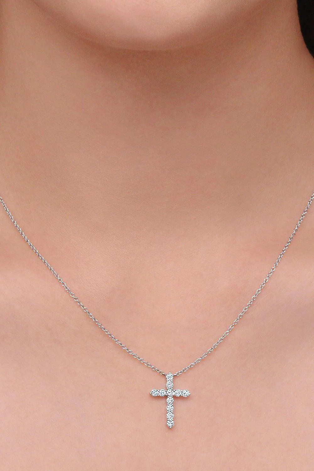 Diamond Cross Pendant - Image 2