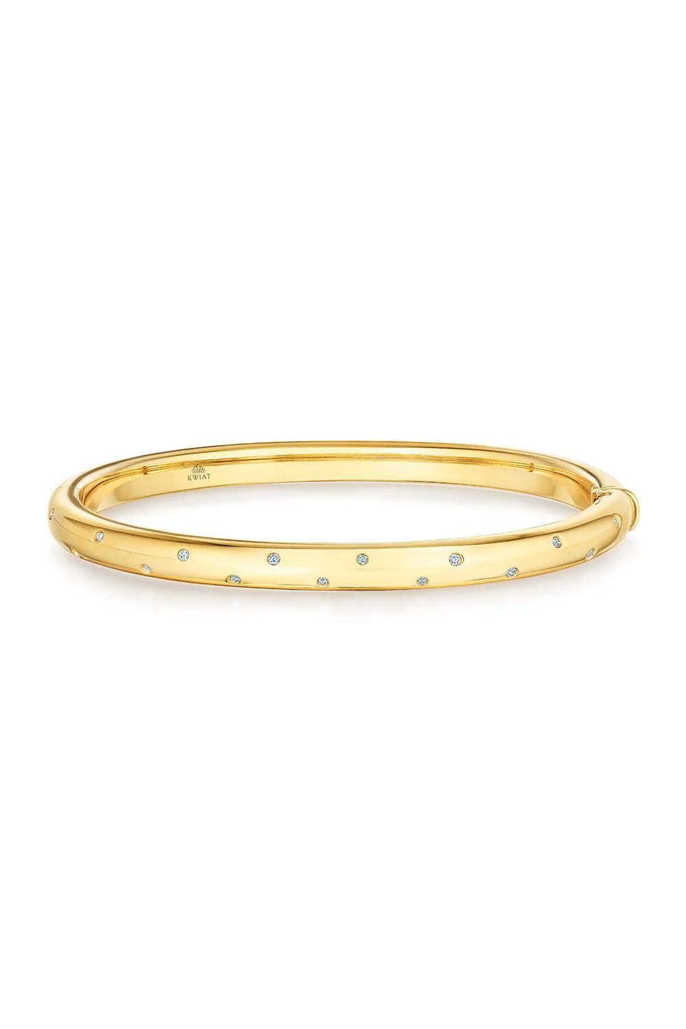 Diamond Orbit Bangle Bracelet