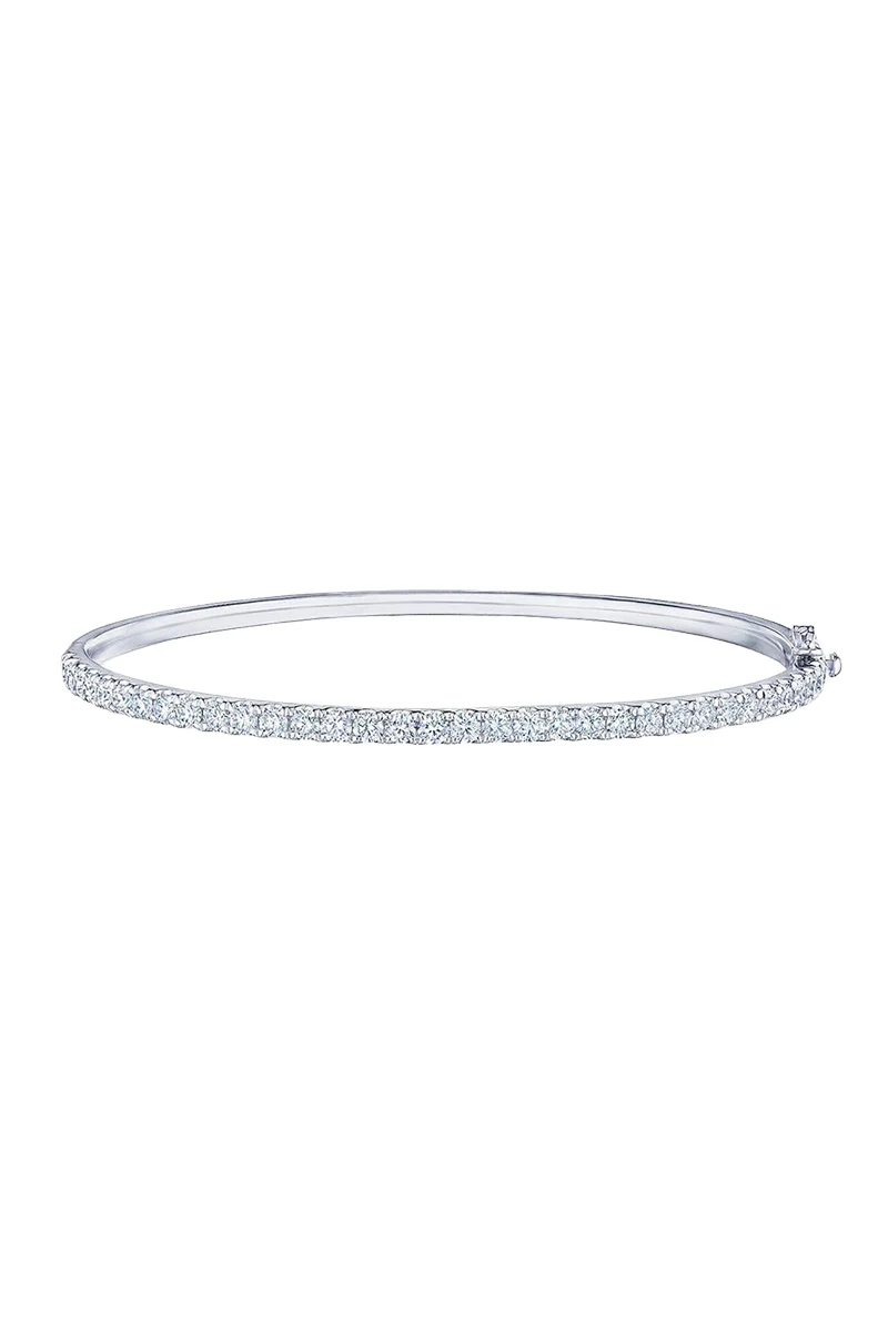 Diamond Stackable Bangle Bracelet