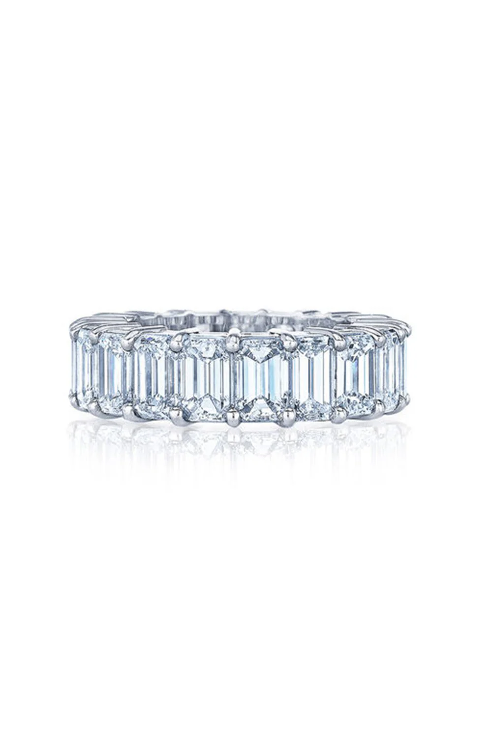 Emerald Cut Eternity Ring