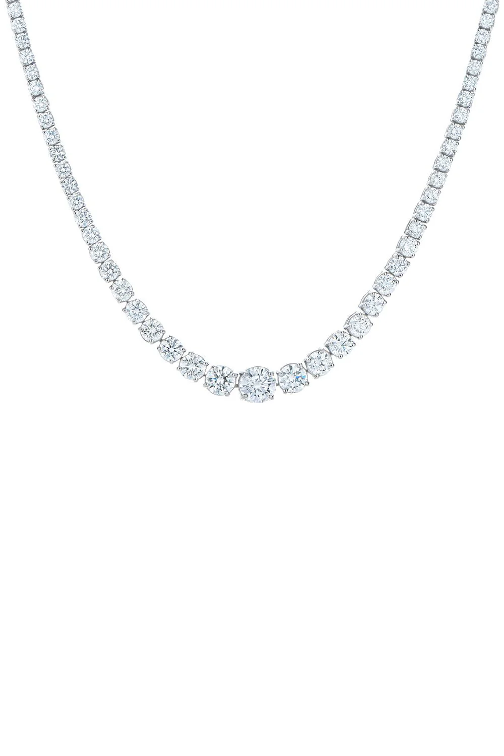 Graduating Diamond Riviera Necklace