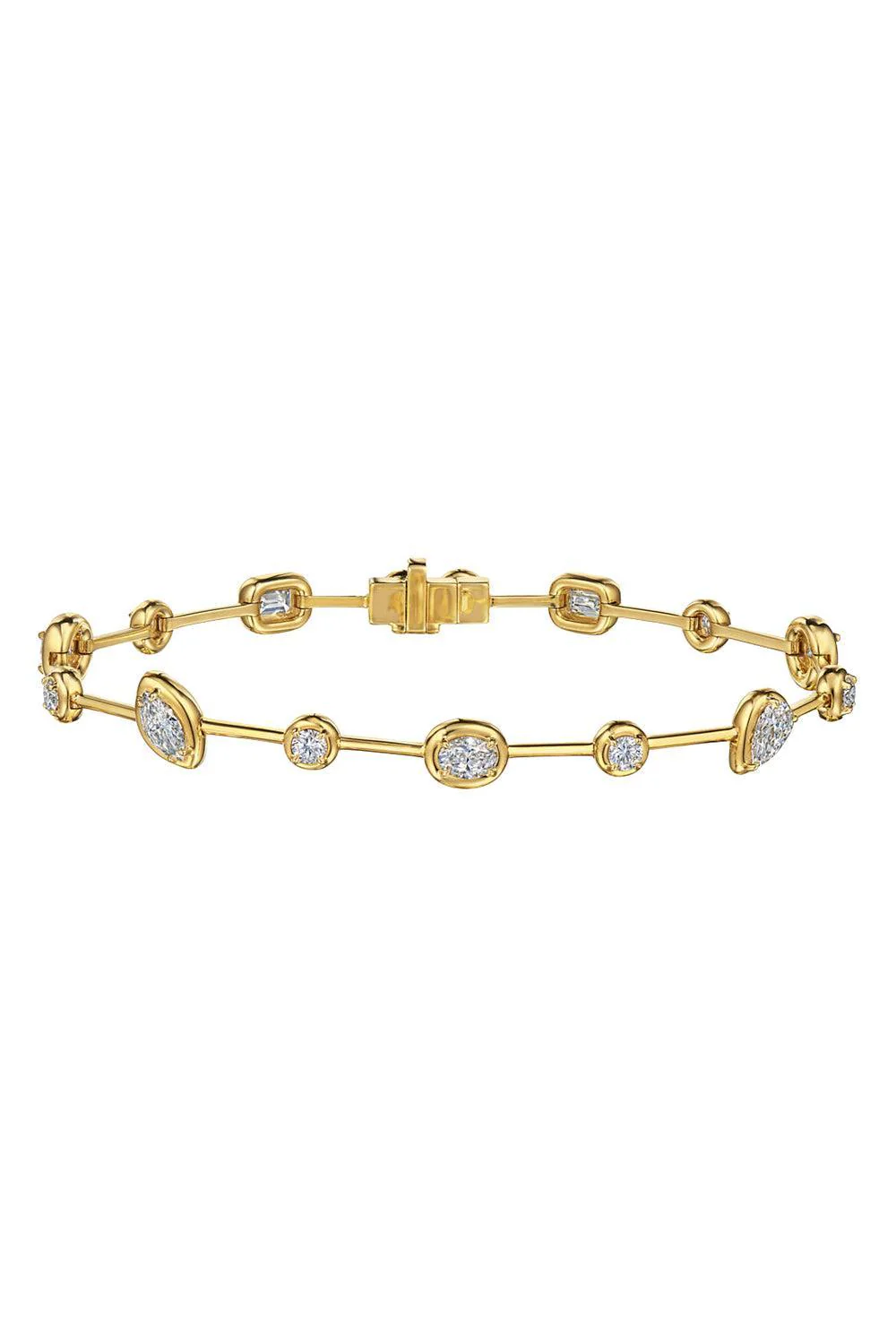 Mixed Diamond Starry Night Bracelet