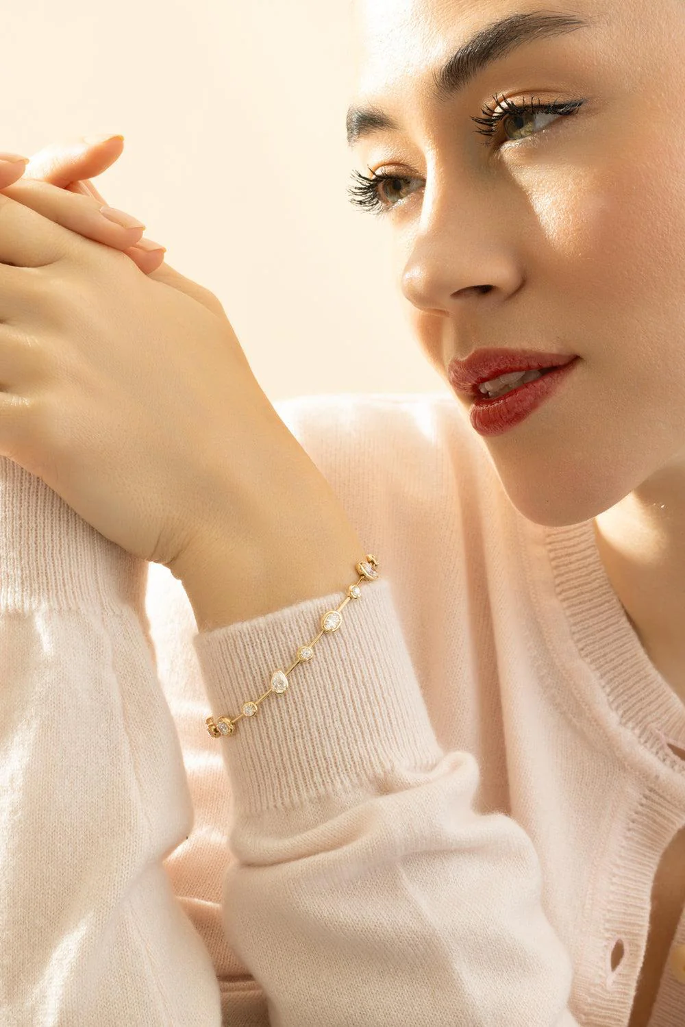 Mixed Diamond Starry Night Bracelet - Image 3