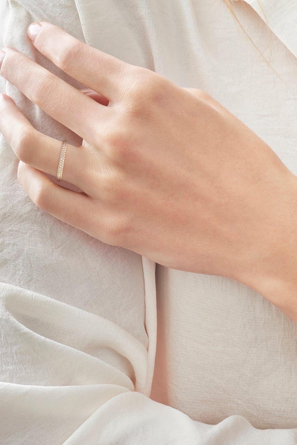 Moonlight 3-Row Ring - Image 2