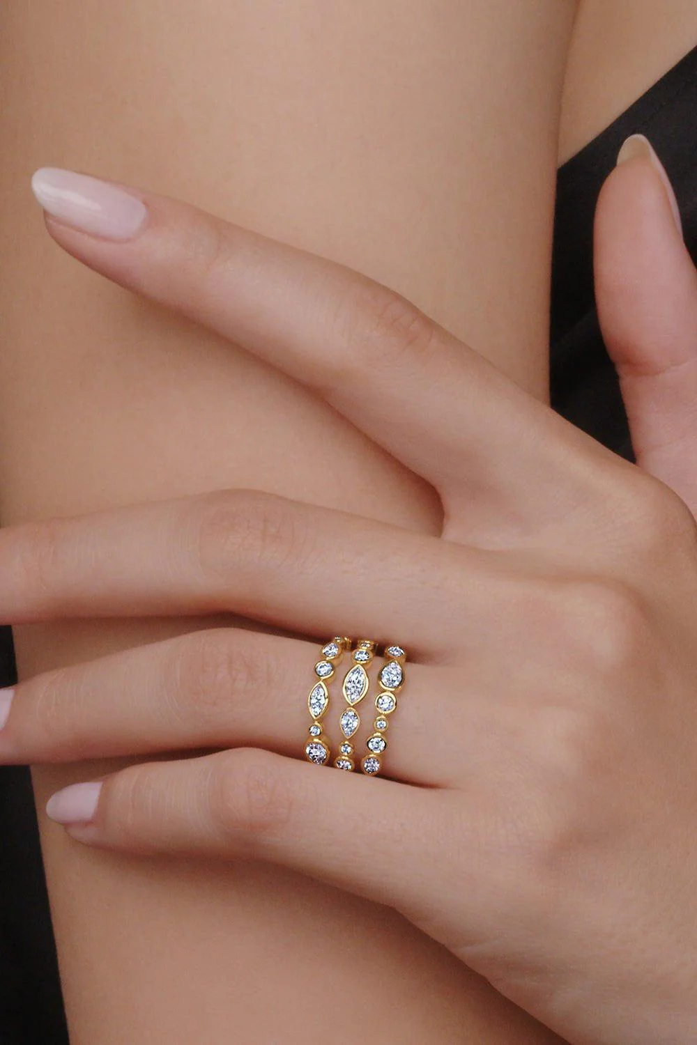 Portofino 3-Row Ring - Image 2