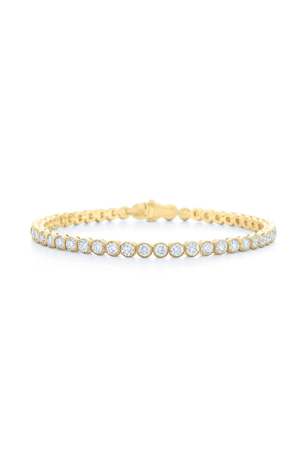 Riviera Bezel Set Diamond Line Bracelet