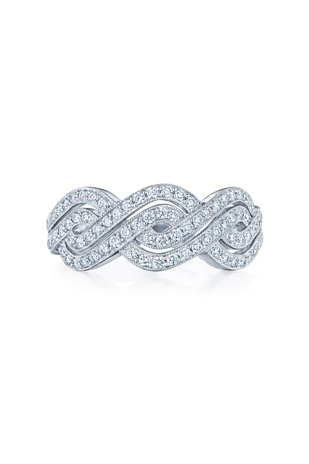 Splendor Swirl Diamond Ring