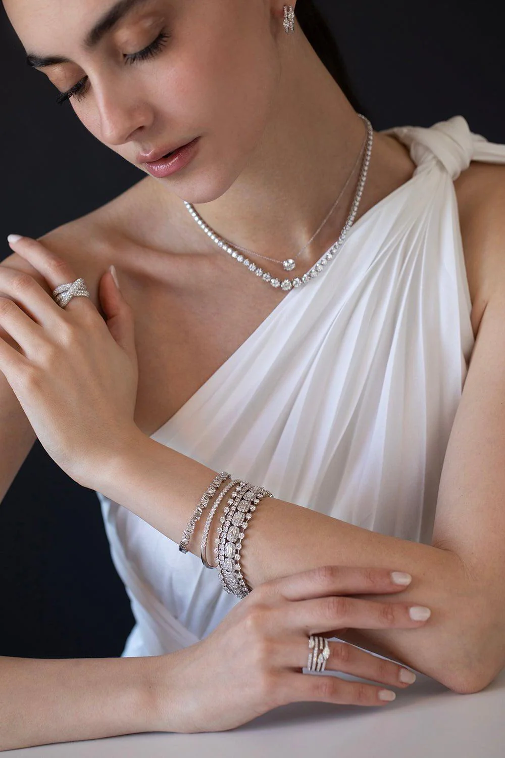 Stackable Diamond Bangle - Image 2