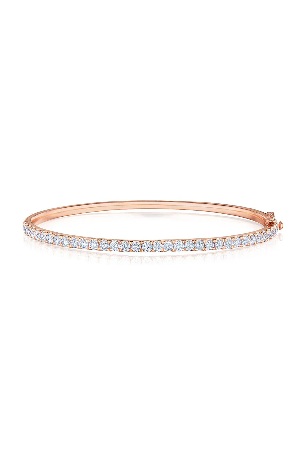 Stackable Diamond Bangle Bracelet