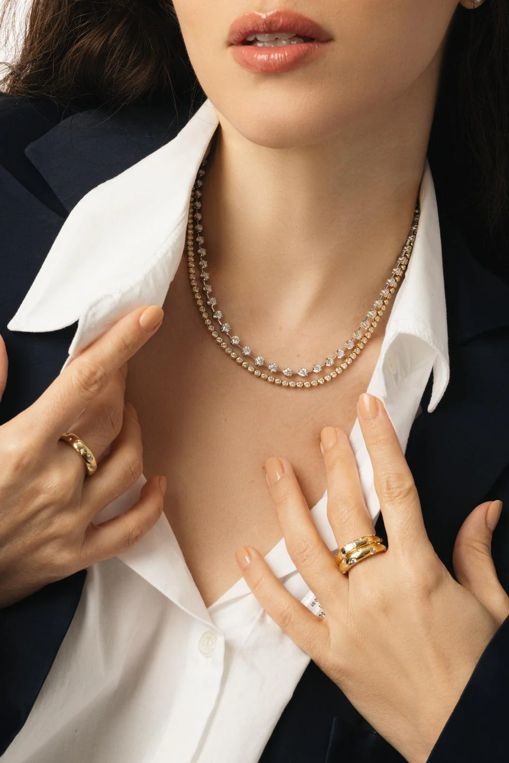 Starry Night Partway Diamond Necklace - Image 3
