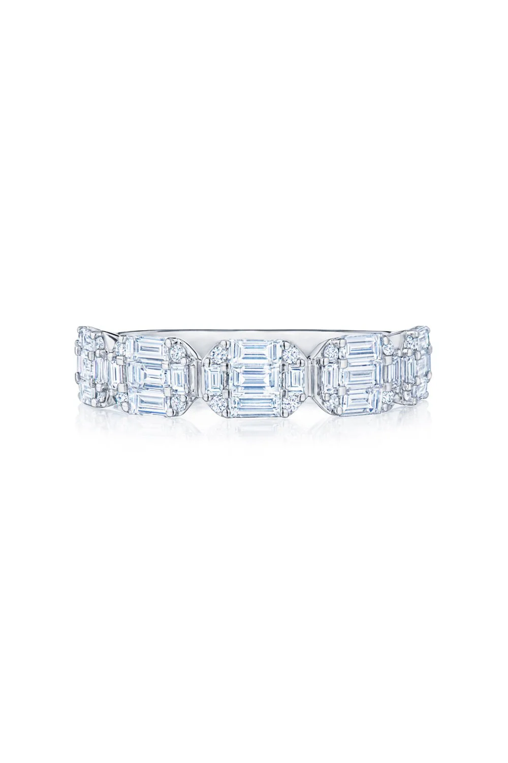 Sunburst Diamond Partway Band