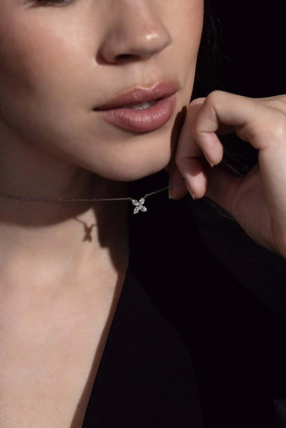Sunburst X Pendant Necklace - Image 2