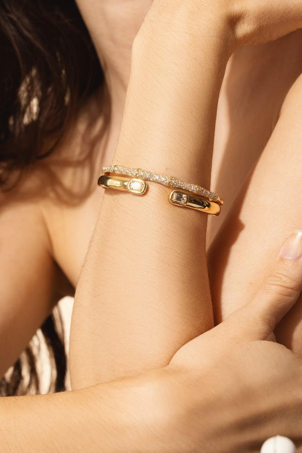 Zen Diamond Bangle - Image 3