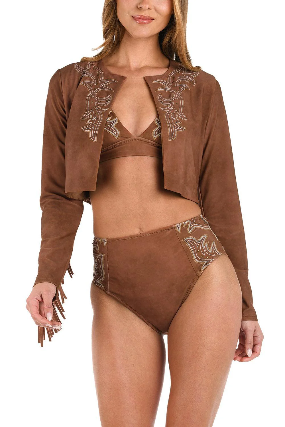 Adeline Bolero Cardigan Top - Image 3