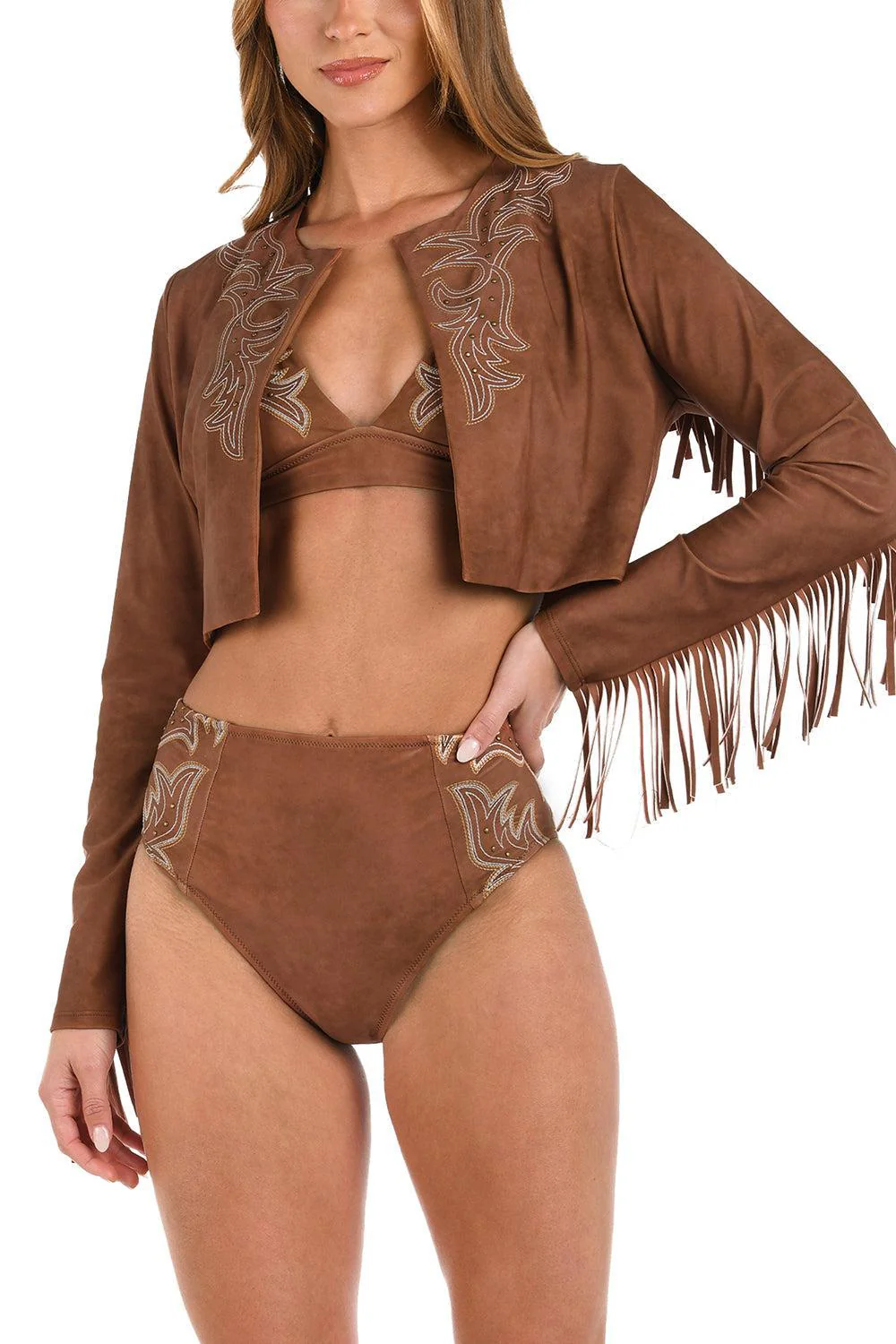 Adeline Bolero Cardigan Top - Image 4