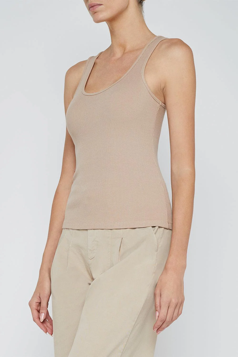 Adira Tank - Cappuccino - Image 4