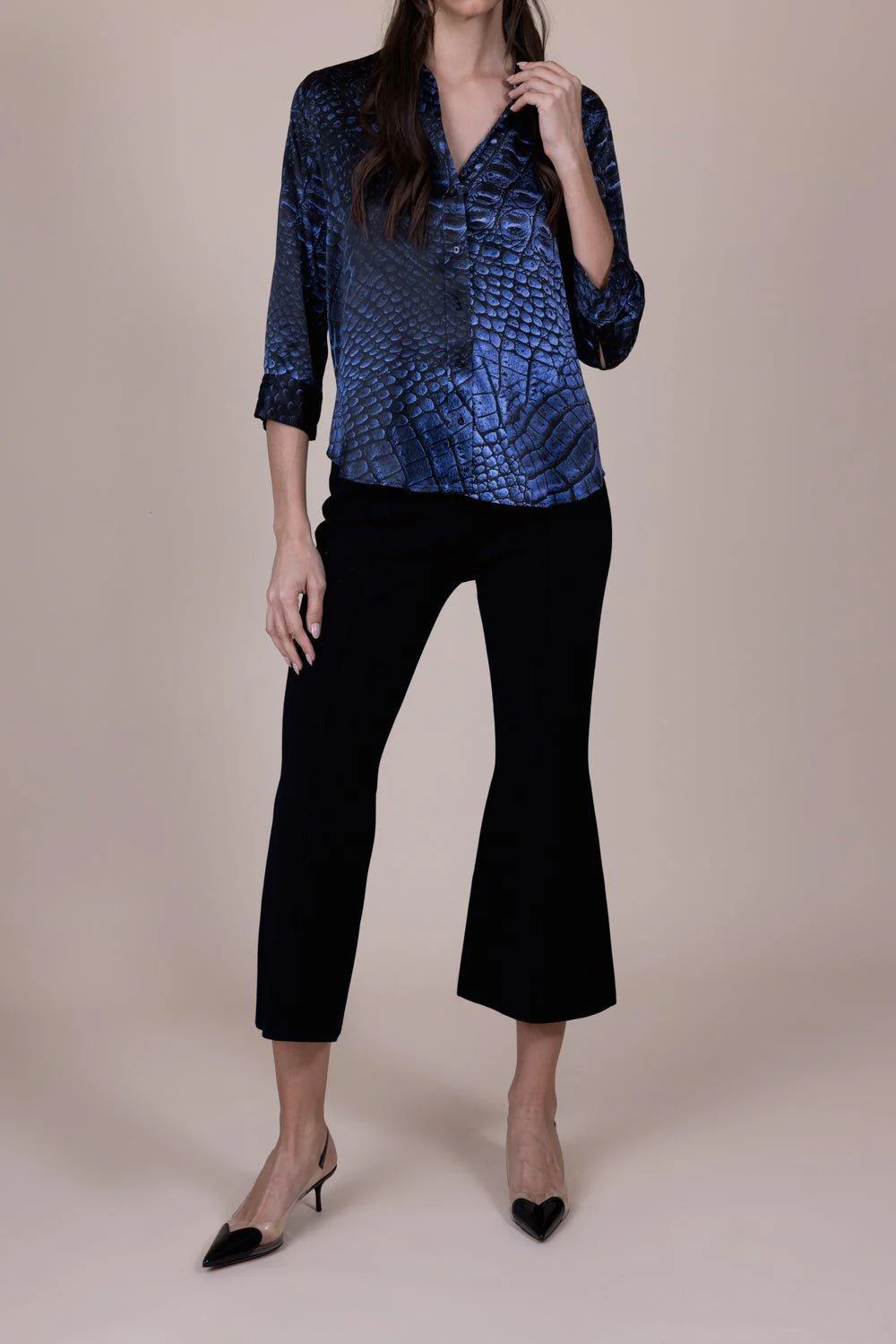 Dani Blouse - Midnight Croc - Image 2