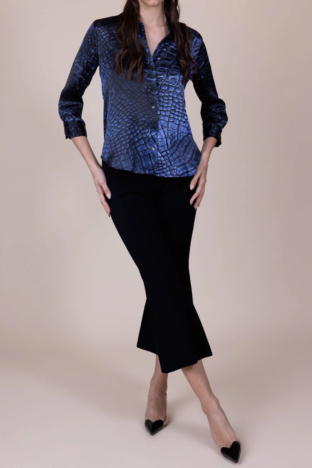 Dani Blouse - Midnight Croc - Image 3