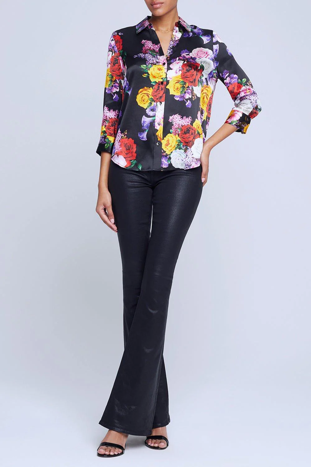 Dani Blouse - Mixed Roses - Image 2