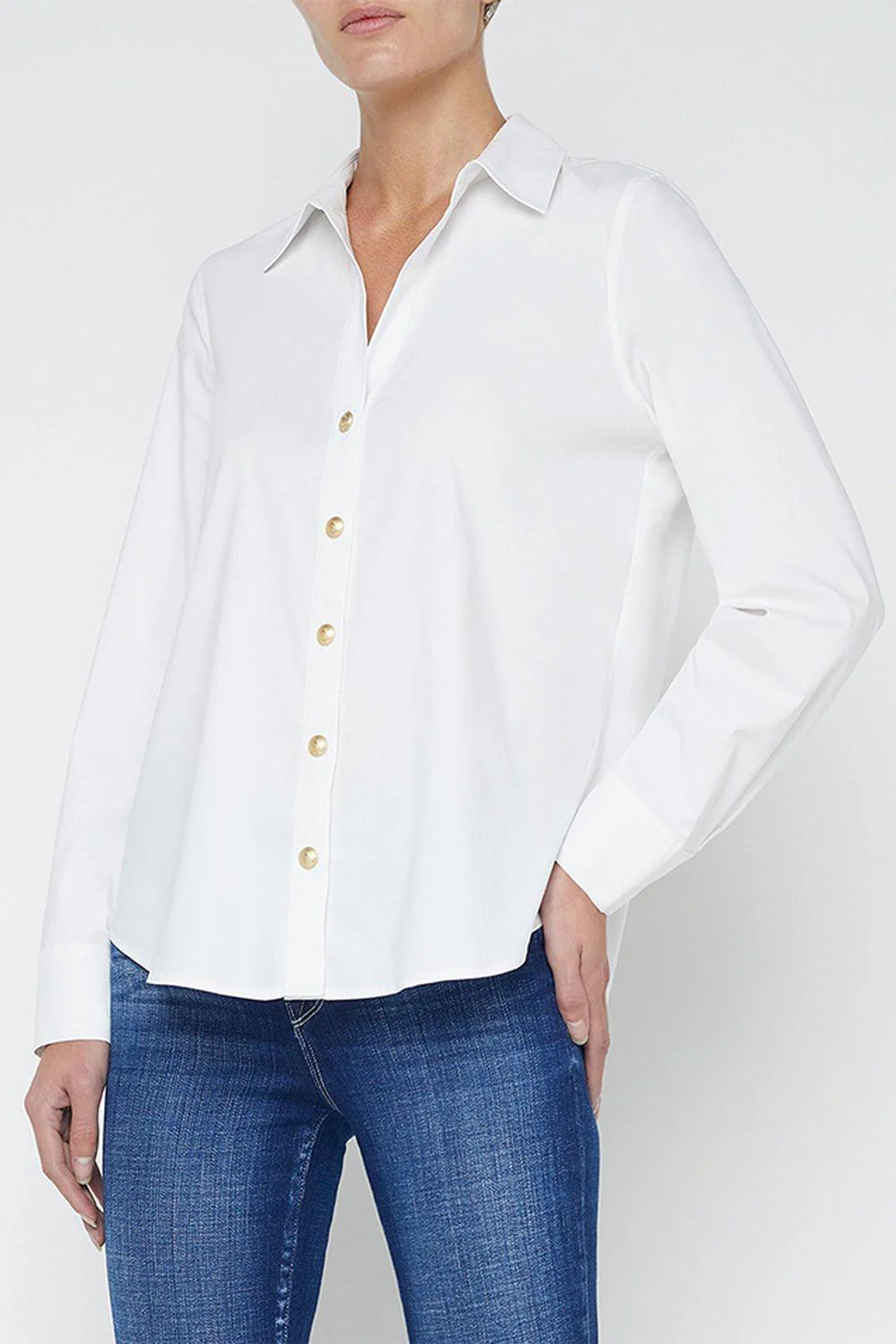Ellery Blouse- White Gold - Image 4